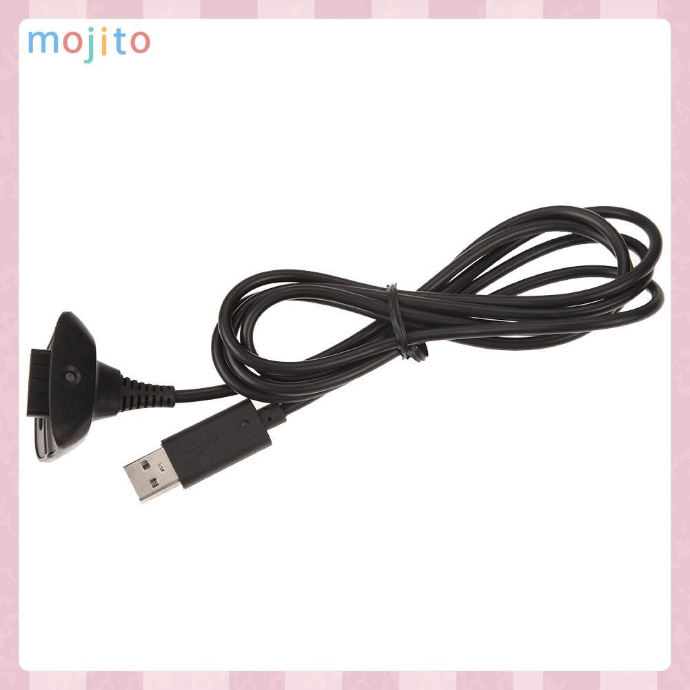 MOJITO USB Charging Cable Wireless Game Controller Gamepad Joystick for Xbox 360