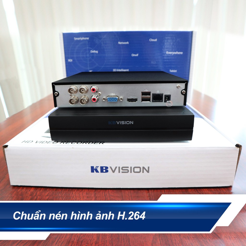 Đầu Ghi Hình Camera KBVision KX-A7104SD6, Chuẩn Nén Hình Ảnh H.264, Hỗ Trợ Âm Thanh 2 Chiều, Hỗ Trợ Chuẩn Onvif 2.4 | BigBuy360 - bigbuy360.vn