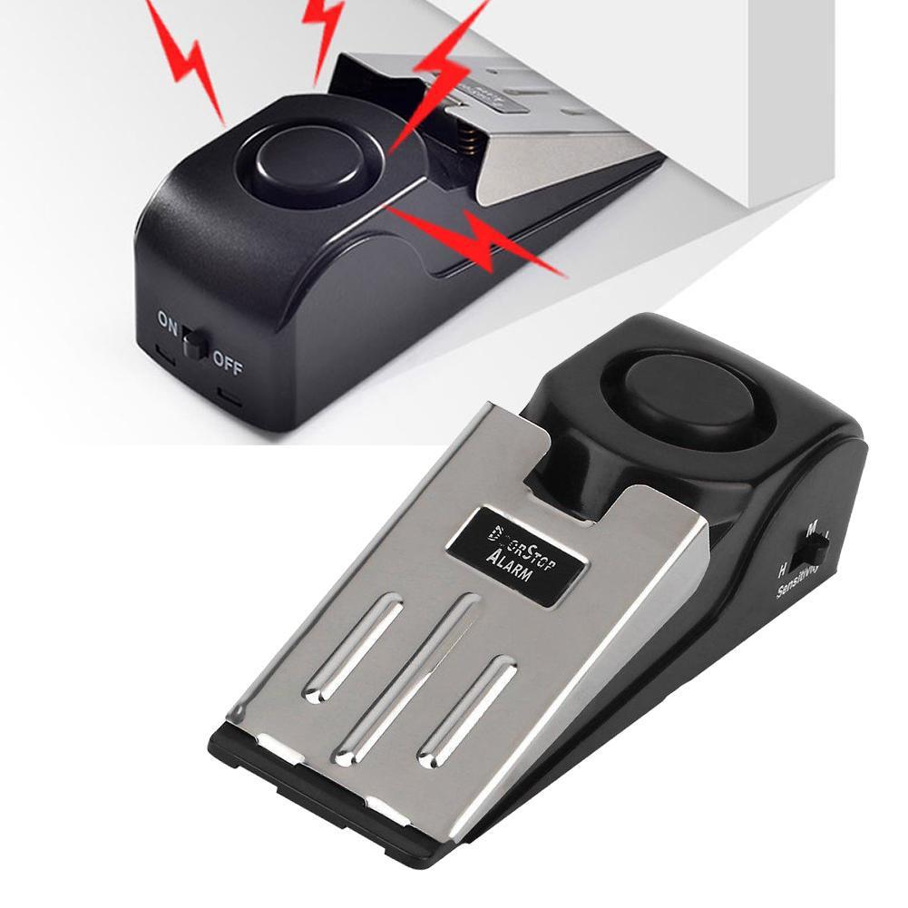 Thiết bị an ninh cảnh báo rung không dây mini / Đồ chặn cửa