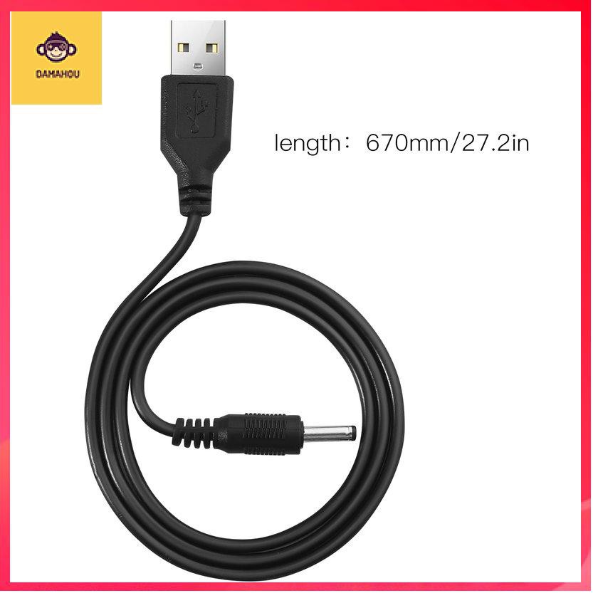 USB 2.0 A LOẠI NAM ĐẾN 3,5 mm Nguồn DC Đầu nối thùng đầu nối Cáp 5v