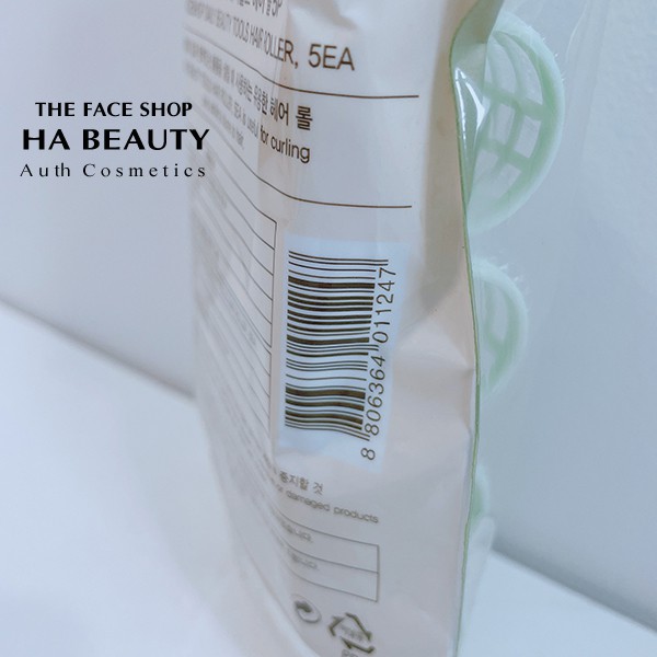 (AUTH_Korea)Lô cuốn tóc HAIR ROLLER The Face Shop