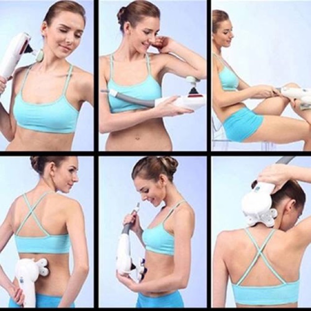 Máy massage cầm tay nhiều đầu Magic King Massager