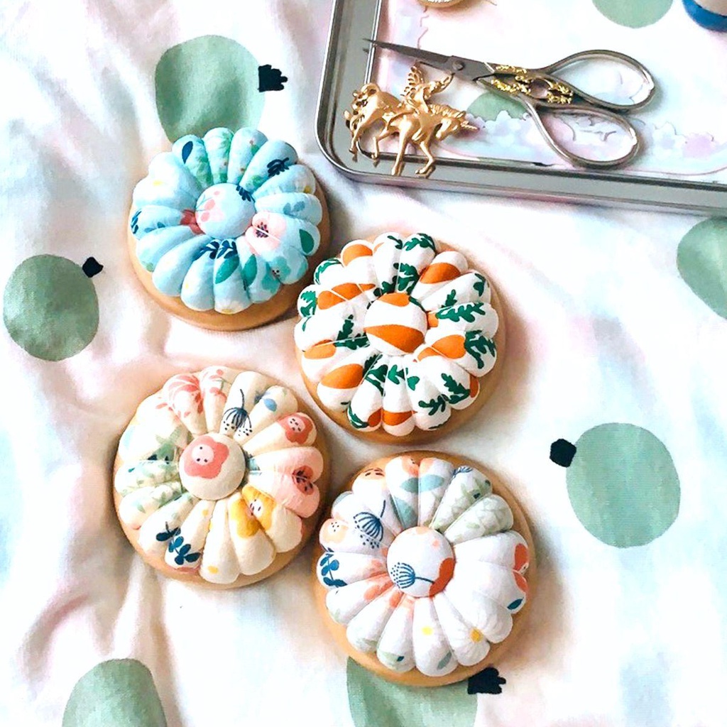 YIYU Giá Đỡ Kim Thêu Bằng Gỗ Phong Cách Vintage Dễ Thương