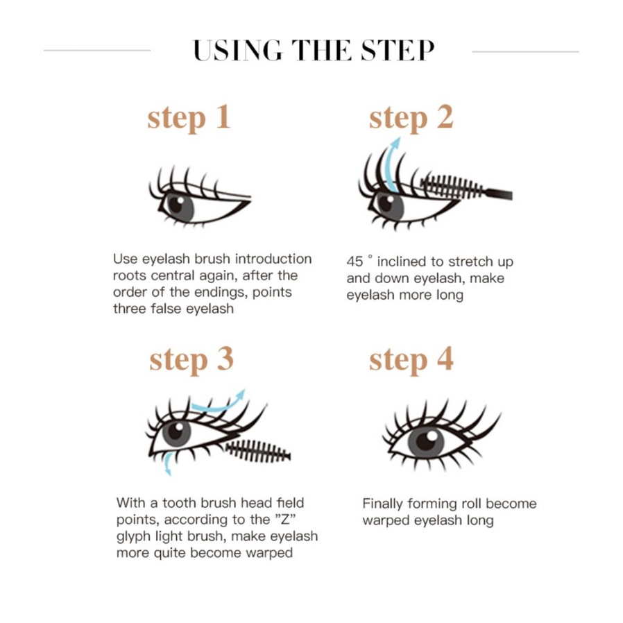 Mascara Màu Đen Pudaier Không Nhòe Chống Thấm Nước Chuốt Dài Dày Và Cong Mi | BigBuy360 - bigbuy360.vn