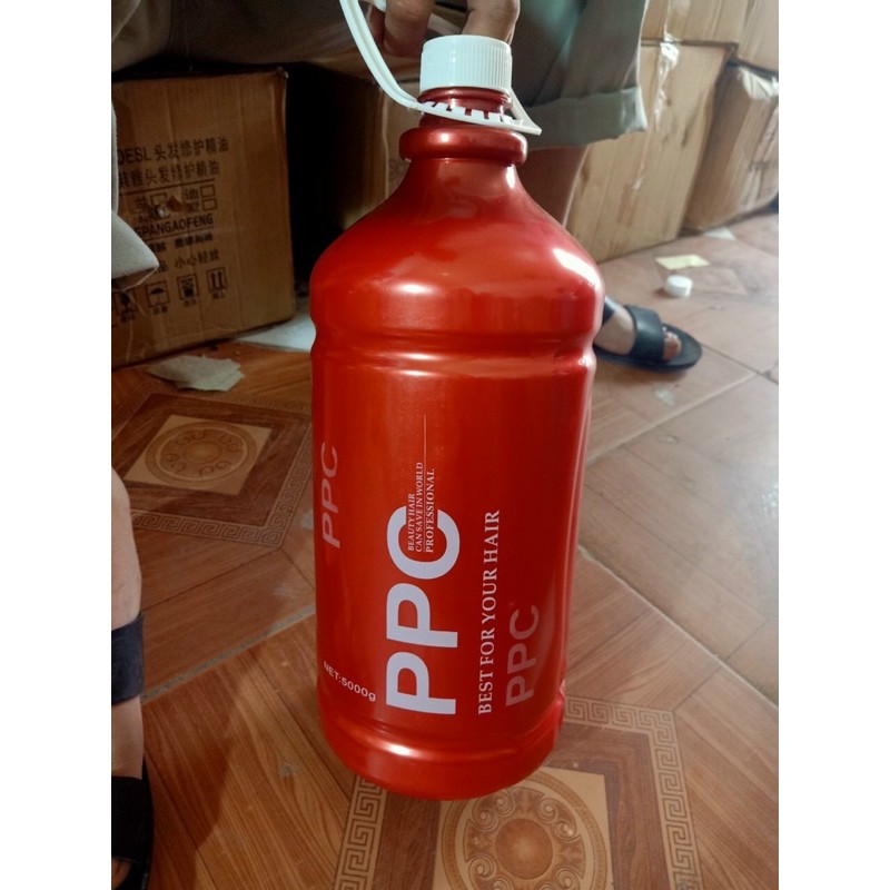 Gội Hoặc Xả Can PPC Keratin Repair 5000ml Phục Hồi Hư Tổn
