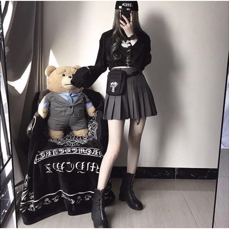 Túi form stussy ulzzang cá tính (có sẵn)