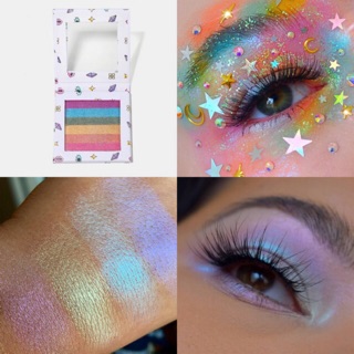 🌈 phấn mắt + highlighter rainbow 🌈
