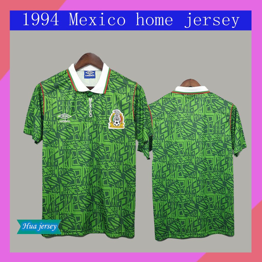 Áo Thun Bóng Đá Đội Tuyển Mexico 1994 Phong Cách Retro Cho Nam