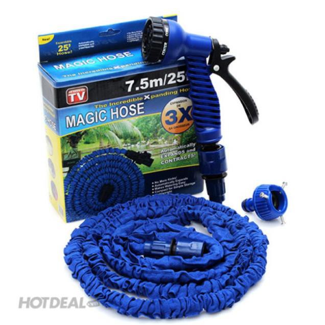 🔏Hàng Loại 1🔏 Vòi Rửa Xe, Tưới Cây, Vòi Xịt Rửa Thông Minh Giãn Nở Magic Hose Giãn Nở 15/30M