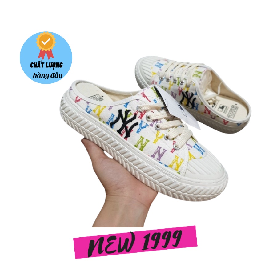 Giày sục mlb giày đạp gót ny thể thao nam nữ mẫu mới full size 35-40