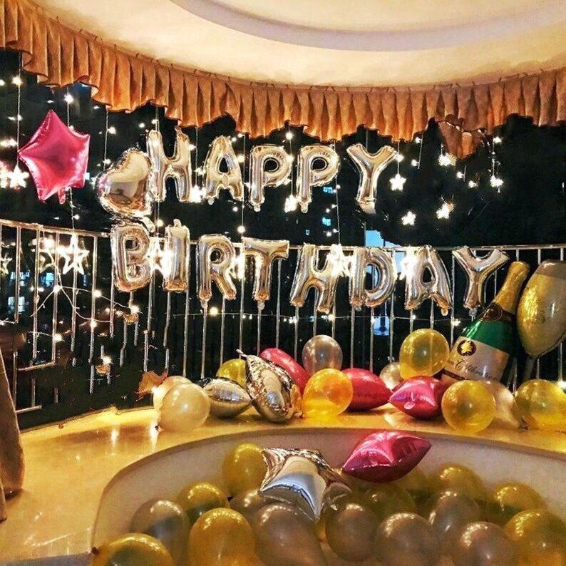 [Ảnh thật] Set trang trí sinh nhật lung linh HPBD (COMBO 101)