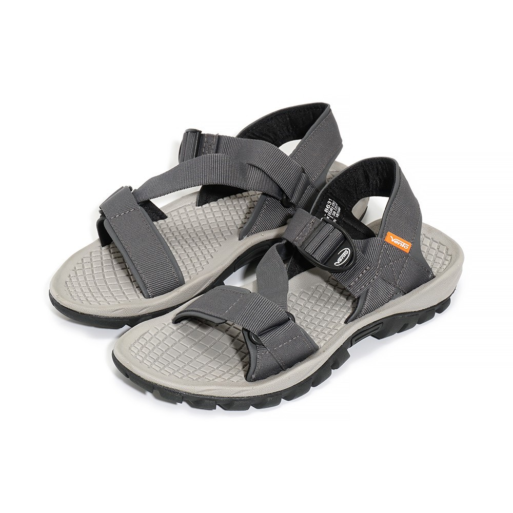 [Mã WABRWS giảm 15% đơn 150K] Sandal Quai Chéo Vento SD8631 Màu Xám Tro