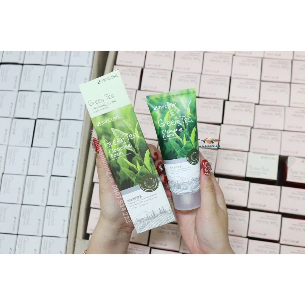 Sữa Rửa Mặt 3W Clinic Pure Nature Cleansing Foam | BigBuy360 - bigbuy360.vn