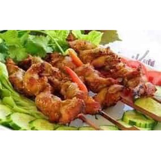 Thịt gà xiên