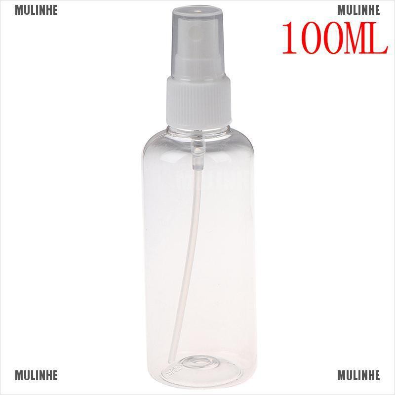Bình Xịt Rỗng Trong Suốt Dung Tích 30 / 50 / 100ML Dùng Chiết Mỹ Phẩm Khi Đi Du Lịch