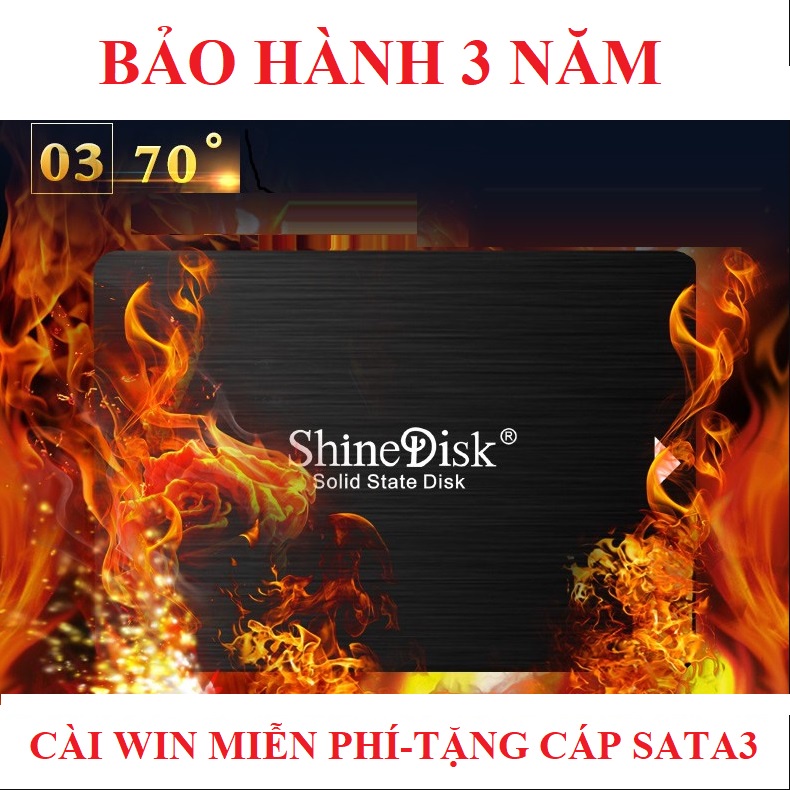 Ổ cứng SSD SHINEDISK, Vaseky V800 120GB, 240GB, 480GB - Hàng chính hãng, bảo hành 3 năm