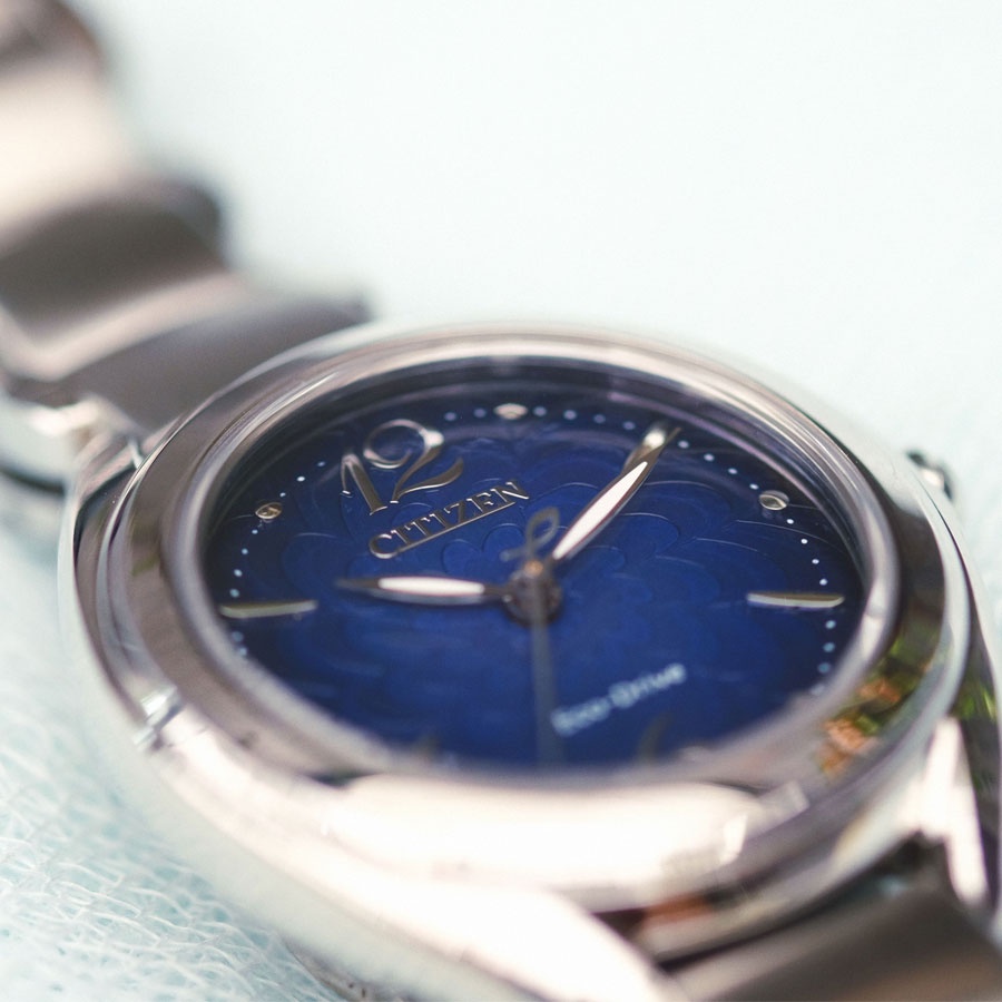 Đồng Hồ Nữ Citizen Dây Thép Không Gỉ FE2070-50L - Mặt Xanh (Sapphire)