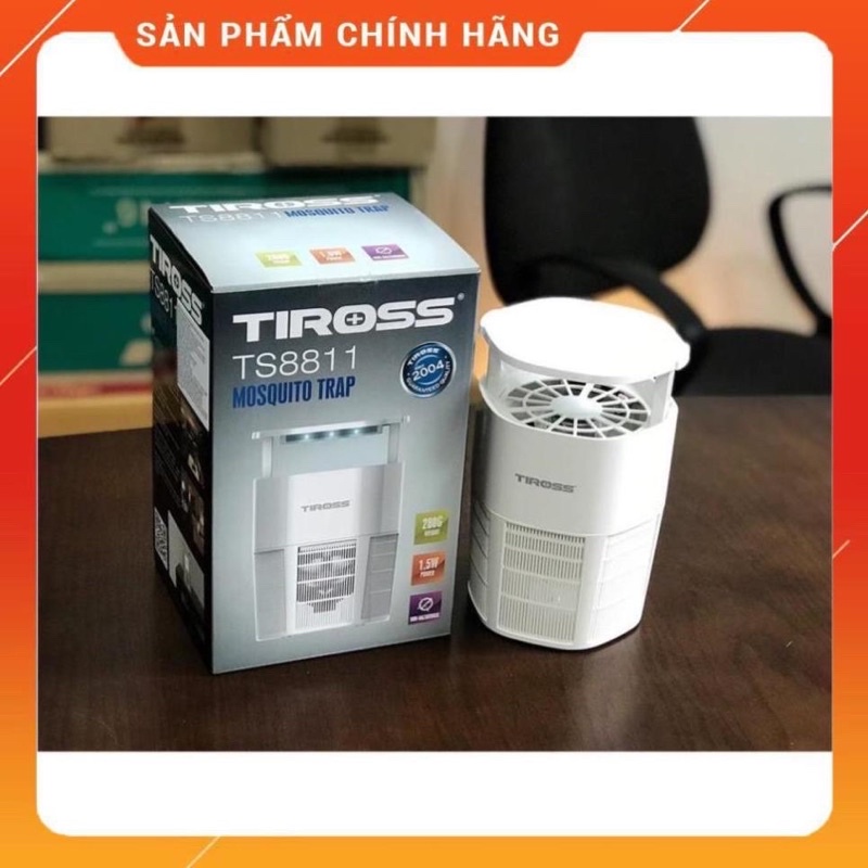 Đèn bắt muỗi Tiross TS8811 (Hàng chính hãng - Bảo hành 12 tháng)