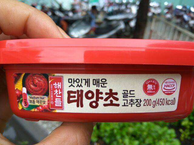 Tương ớt Gochujang Hàn Quốc 480g (mẫu mới) giá sale 52k