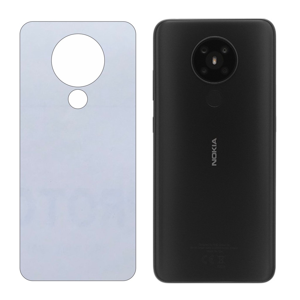 Miếng Dán Lưng Nokia 5.3 Decal Trong Nhám Chống Vân Tay