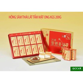 Hồng sâm lát tẩm mật ong thượng hạng