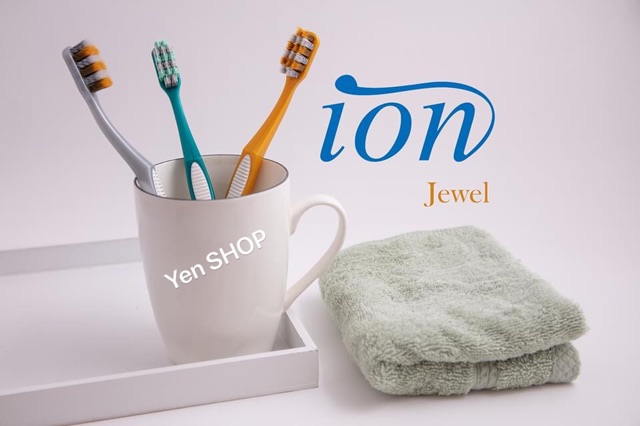 BÀN CHẢI HÀN QUỐC ion Jewel (4 màu)