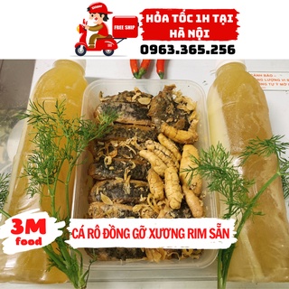 Cá rô đồng gỡ xương, rô đồng rim loại 1 bao chuẩn [ Hỏa tốc tại Hà Nội ] 3M FOOD HS
