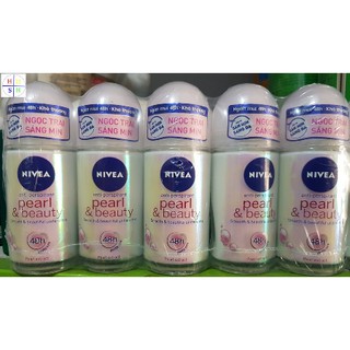 Lăn ngăn mùi Nivea Pearl And Beauty - Ngọc trai sáng mịn 50ml