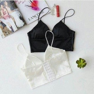 Áo Bra Lụa Phi Bóng 8 Nấc Cài Siêu Hot