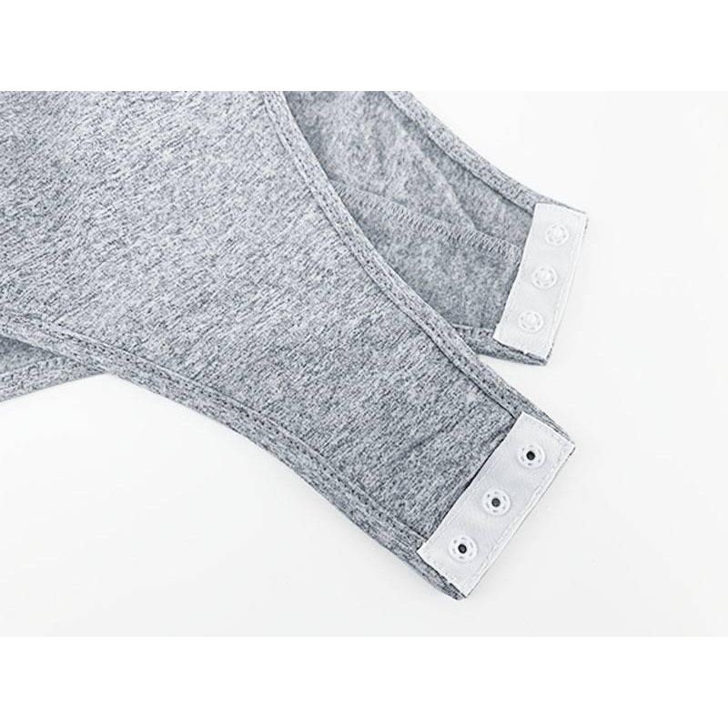 Bodysuit dài tay khóa kéo thời trang dành cho nữ | BigBuy360 - bigbuy360.vn