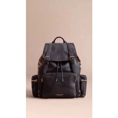 Balo thời trang thương hiệu Burberry da thật cao cấp hàng vip 1-1