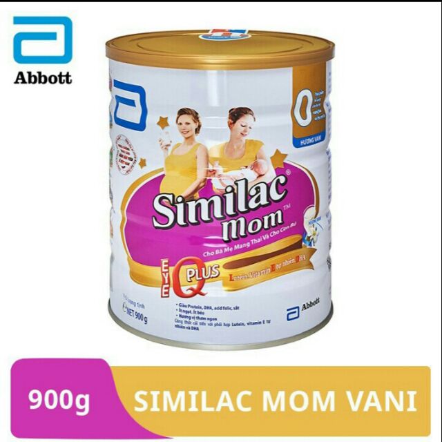 Sữa Similac Mom hương vani 900g