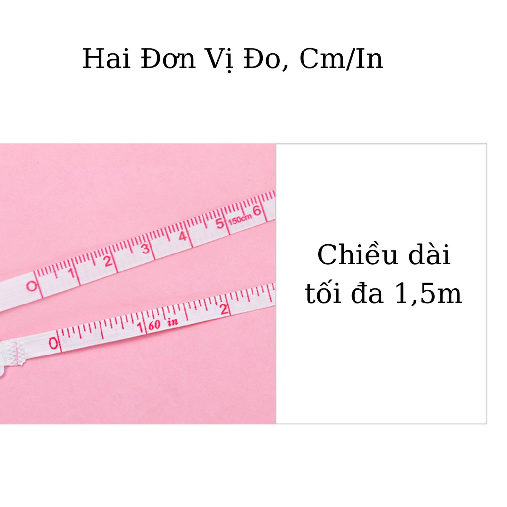 Thước Dây Cuộn Mini Rút Tự Động Hoạt Hình Siêu Dễ Thương [ Được Chọn Mẫu ] - BEYOU