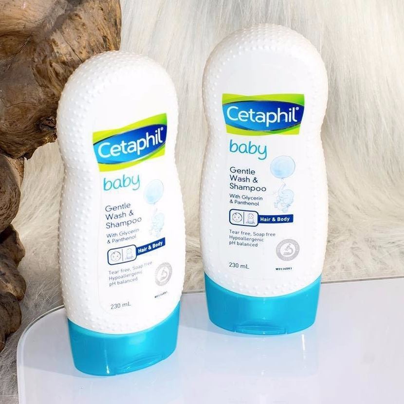 Sữa Tắm Trẻ Em Cetaphil Baby Moisturizing Bath &amp; Wash Dưỡng Ẩm 230ml