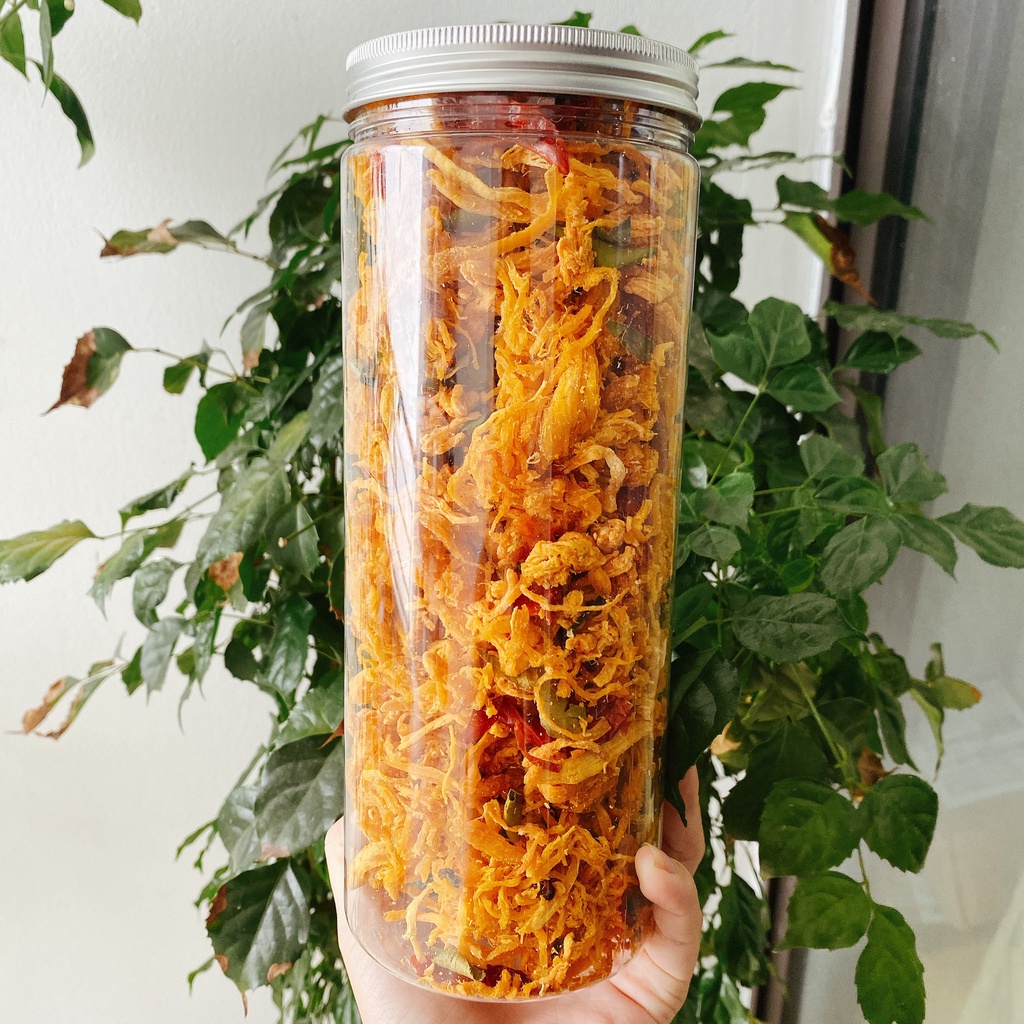 Khô gà lá chanh Tuệ Minh từ nguồn nguyên liệu sạch đã kiểm nghiệm an toàn vệ sinh thực phẩm 500gram | BigBuy360 - bigbuy360.vn