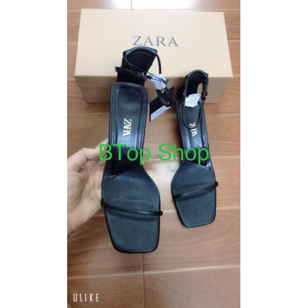 Sandal cao gót zara mẫu mới fullbox ảnh thật video -x2q " ' ྇ .