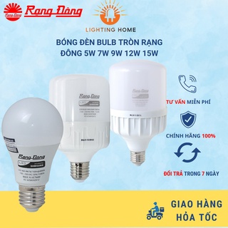 Bóng đèn LED Bóng Đèn Bulb Tròn RẠNG ĐÔNG CHIP LED SAMSUNG 5w/7w/9w/15w/20w
