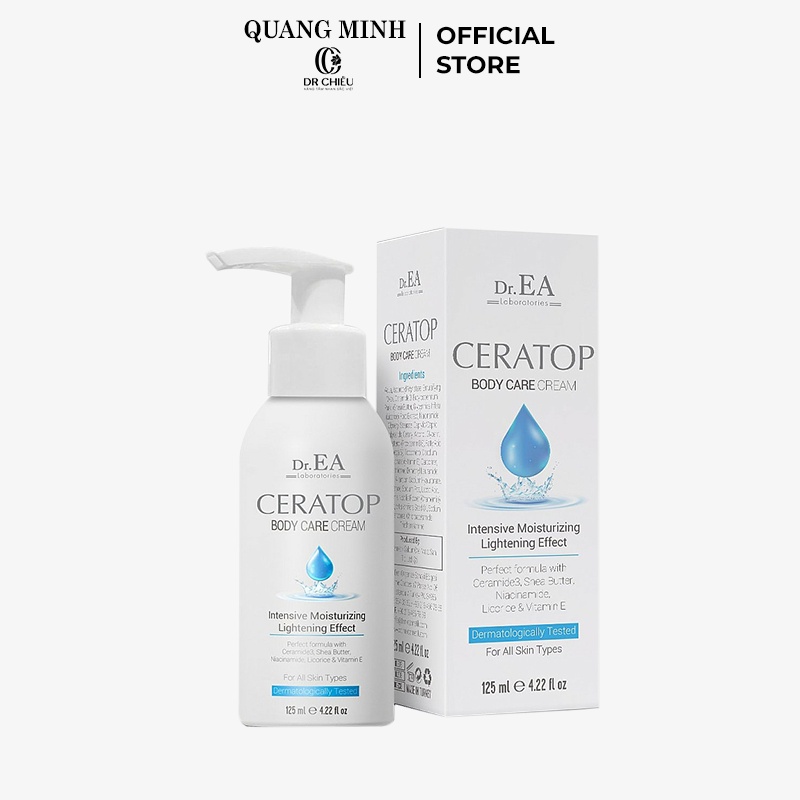 DR.EA CERATOP BODY CARE Cream - Kem Dưỡng Ẩm Sâu Giảm Chàm,Vảy N ế n, Ec ze ma Bảo Vệ Da Tự Nhiên DR.EA 125ml