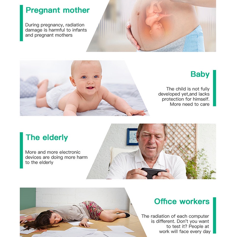 Máy Đo Bức Xạ EMF Cầm Tay Độ Chính Xác Cao Thiết Kế Mới Tiện Dụng Cho Gia Đình