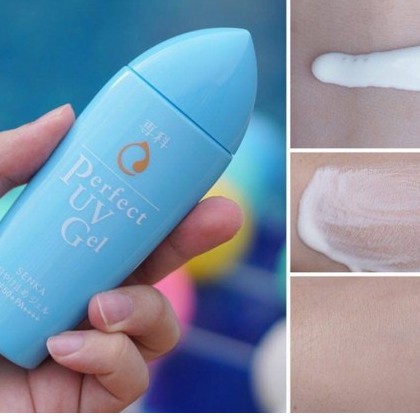 Gel Chống Nắng Dưỡng Ẩm Senka Perfect UV Gel SPF 50+/PA++++ 80g