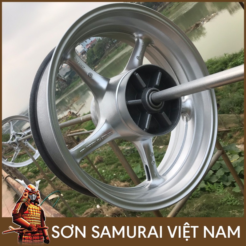 Combo sơn màu bạc lấp lánh ánh kim 1701 Samurai