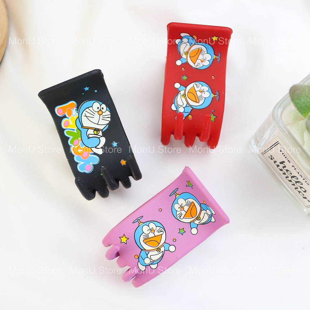 Kẹp tóc càng cua 5 răng nhám nhiều màu hình DORAEMON DOREMON dễ thương cute MON0318 TooYoo