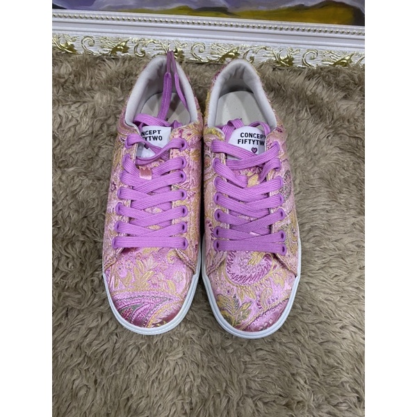 Giày si vải gấm size 37