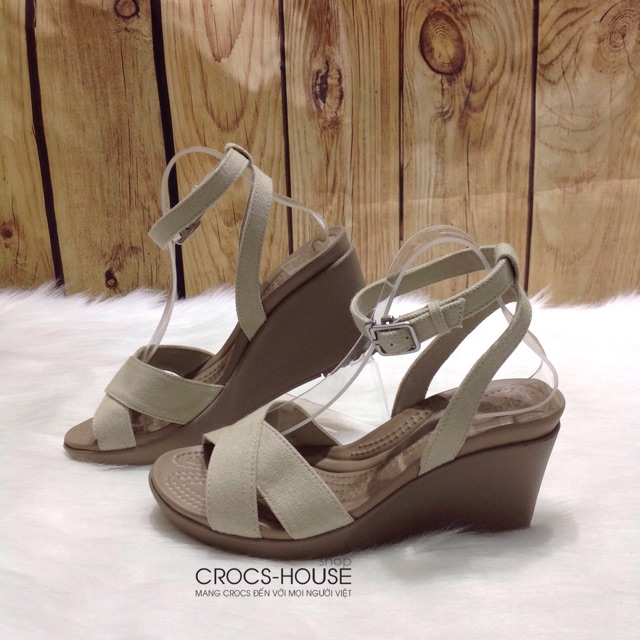Sandal xuồng Cross Leigh quai chéo chính hãng VN