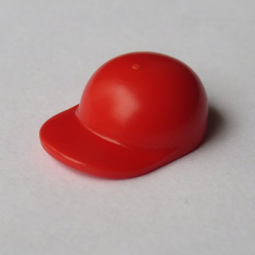 -4485-phụ kiện minifigure, Minifigure, Headgear Cap - Long Flat Bill