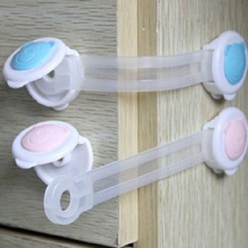 Bộ 02 chiếc dây khoá cửa tủ lạnh, tủ đồ CAO CẤP, ăn toàn cho bé - Soleil Home