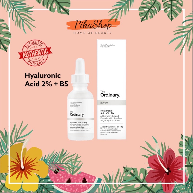 The Ordinary Cấp Ẩm Phục Hồi Hyaluronic Acid 2% + B5