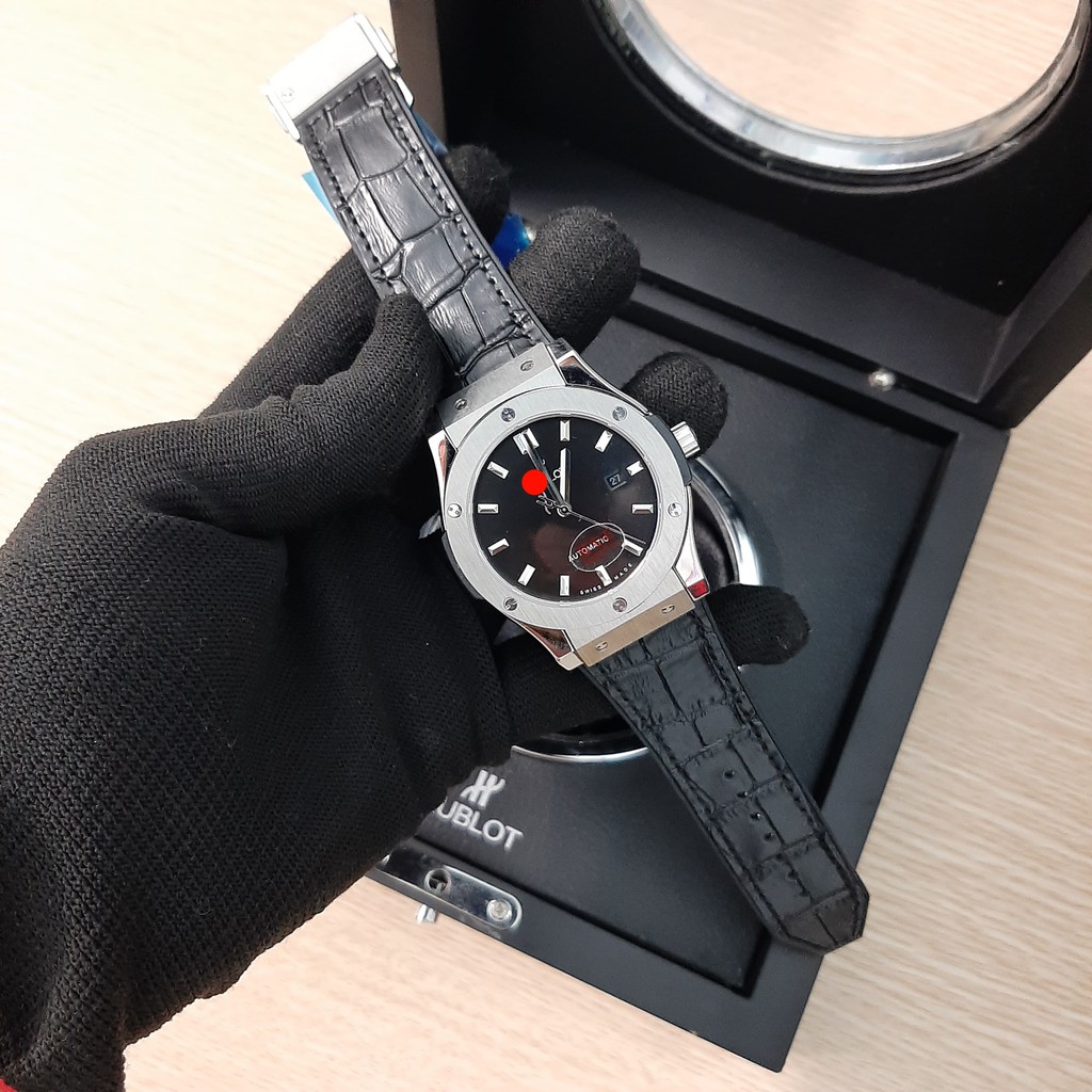 (Ảnh Shop Chụp, Có Video) Đồng Hồ Nam Hubl0t Automatic Cao Cấp, Đầy Đủ Size Mặt | BigBuy360 - bigbuy360.vn