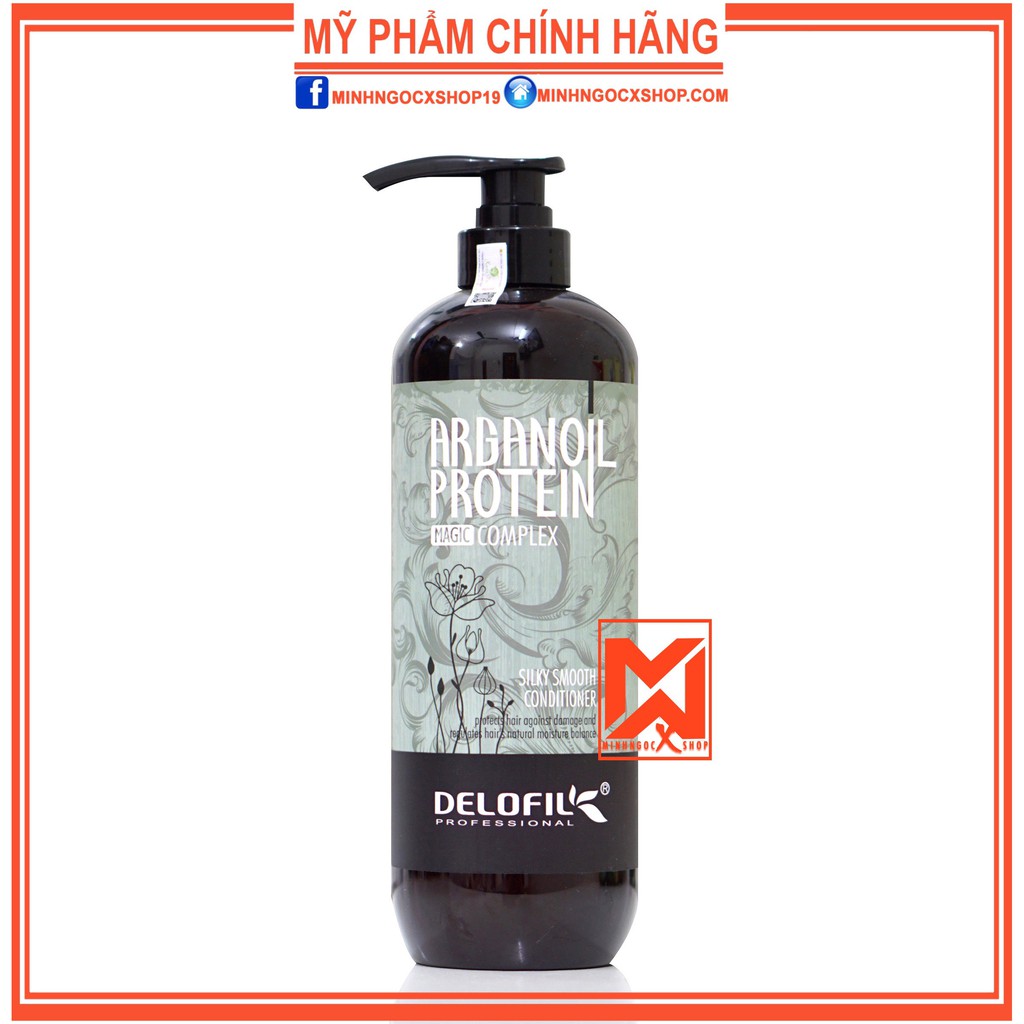 DELOFIL DẦU XẢ MỀM MƯỢT CHỐNG GÀU DELOFIL 800ML CHÍNH HÃNG