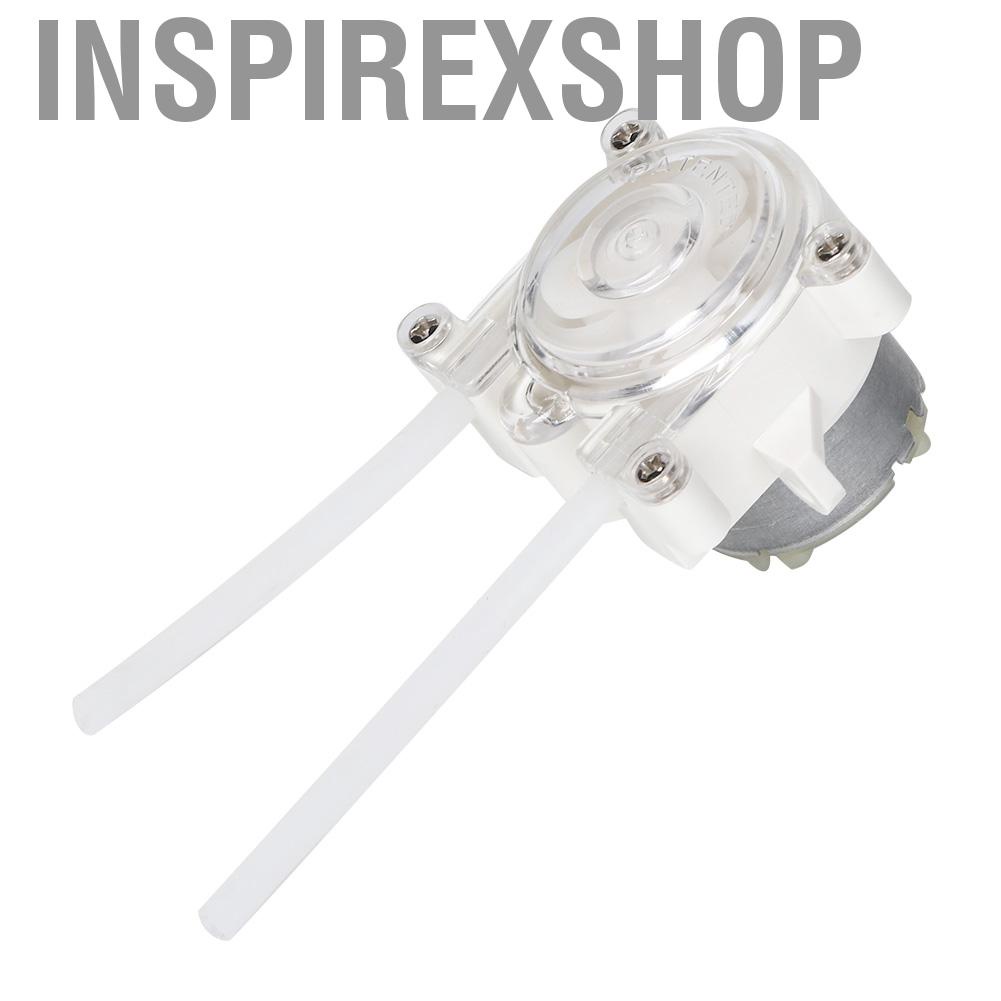Inspirexshop  Garden 6V Mini Peristaltic Liquid Pump DIY Dosing Hose for Aquarium Lab Analysis